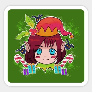 Kingdom Hearts 3 Christmas Mug - Kairi Sticker